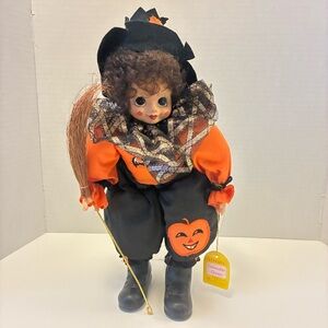 Brinn's Baby Dolls October Calendar Clown Vintage 1988 Halloween Figure NO BOX
